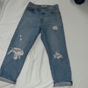 Levi Wedgie Straight Jeans